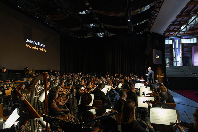 Smetanova Litomyšl: John Williams & Sinfonia Fišeriana II., 23. června 2023 – Stanislav Vavřínek a Filharmonie Hradec Králové (foto František Renza)