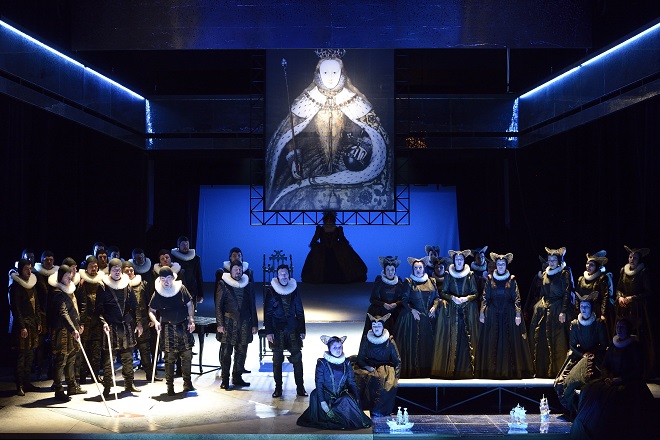 G.Donizetti: Roberto Devereux - Sbor NDM - NDM 2015 (foto Martin Popelář)