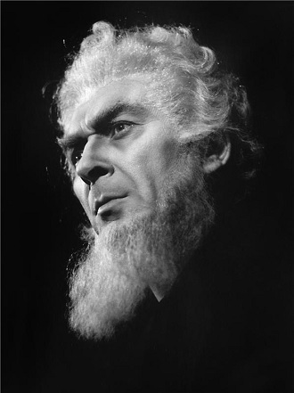 G.Verdi: Rigoletto - Jaroslav Horáček (Hrabě Monterone) - ND Praha 1963 (foto Jaromír Svoboda)
