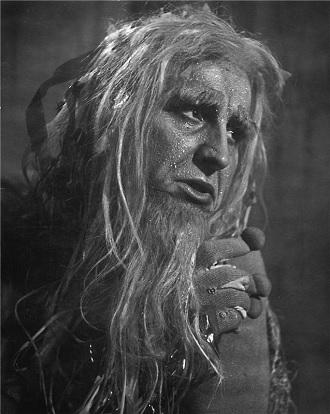 A. Dvořák: Rusalka - Zdeněk Kroupa (Vodník) - ND Praha 1955 (foto Jaromír Svoboda)