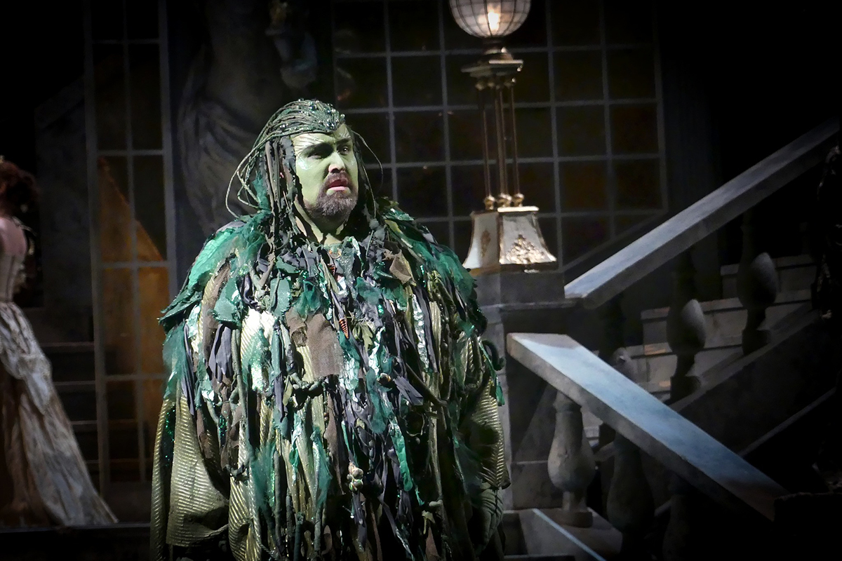 Antonín Dvořák: Rusalka – Zdeněk Plech v roli Vodníka (foto Daniel Jäger)