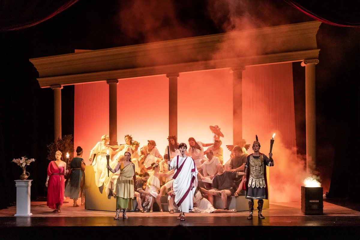 Wolfgang Amadeus Mozart: Titus, Moravské divadlo Olomouc (zdroj Moravské divadlo Olomouc, foto Daniel Schulz)