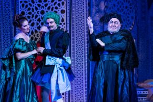 W. A. Mozart: Únos ze serailu - Helena Beránková, Jan Ondráček a Pavel Hekela - Moravské divadlo Olomouc 2022 (foto Daniel Schulz)