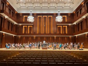 Symfonický orchestr Českého rozhlasu, Fukuoka (foto Eliška Kratěnová)