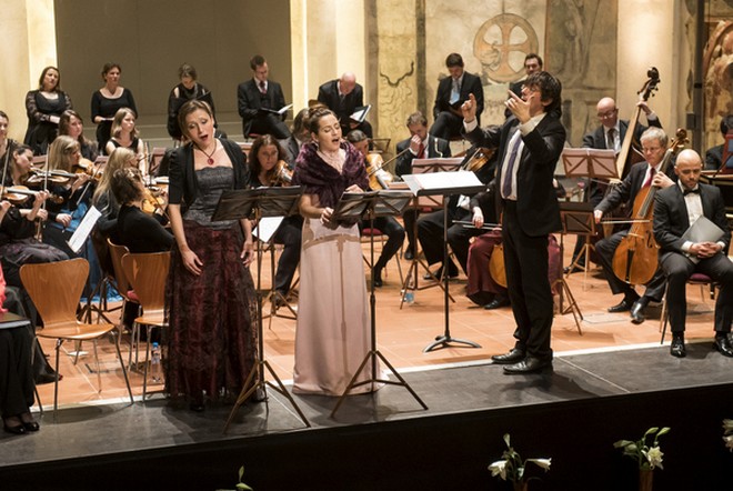 Adolf Hasse: Santa Elena - Olga Jelínková, Anna Alàs i Jové, Collegium 1704 a Václav Luks - 19. 11. 2015 (foto © Collegium 1704 – Petra Hajská)