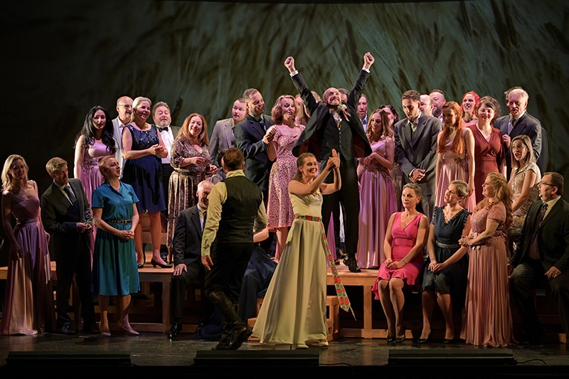 Bedřich Smetana: Dvě vdovy – Národní divadlo moravskoslezské (foto Martin Popelář)