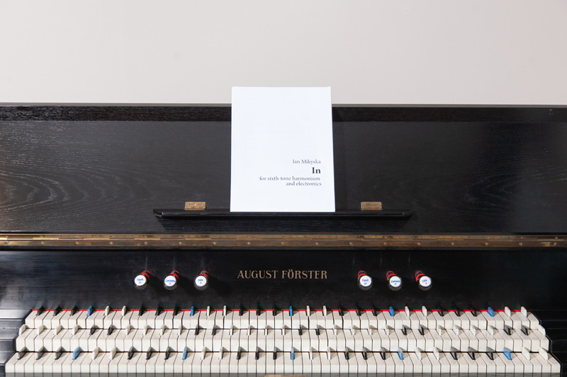 Šestinotónové harmonium, stálá expozice Českého muzea hudby (foto Matěj Procházka)