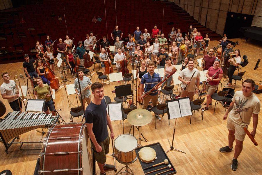 Slovenský mládežnický orchestr (zdroj Státní filharmonie Košice)
