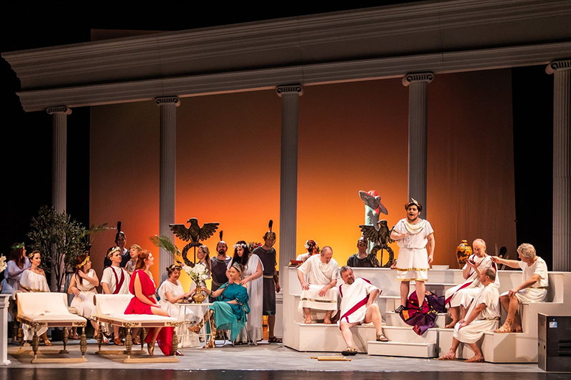 Wolfgang Amadeus Mozart: Titus, Moravské divadlo Olomouc (foto Daniel Schulz)