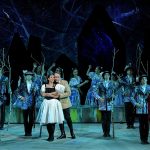 Bedřich Smetana: Prodaná nevěsta, Národní divadlo moravskoslezské, Smetanovský operní cyklus Ostrava 2024 – Soňa Godarská (Mařenka), Martin Šrejma (Jeník, Míchův syn z prvního manželství) (foto Martin Popelář)
