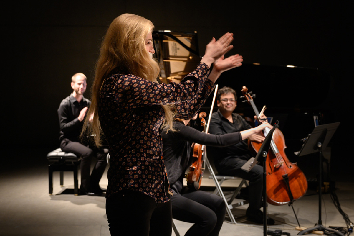 Contempuls, 30. října 2021: Soňa Vetchá, Meitar Ensemble (foto Karel Šuster)