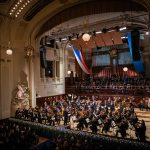 Pražské jaro: Zahajovací koncert, 12. května 2024, Obecní dům, Smetanova síň – Eva Pavlová a Petr Pavel (foto Stephan Rabold)