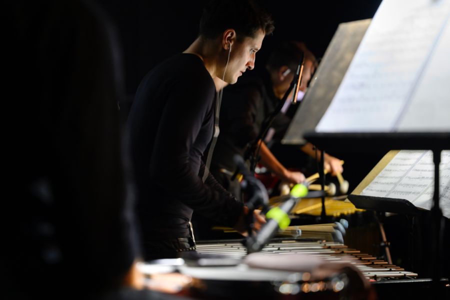 Steve Reich: Three Tales – Orchestr Berg, 9. listopadu 2022 (foto Karel Šuster)