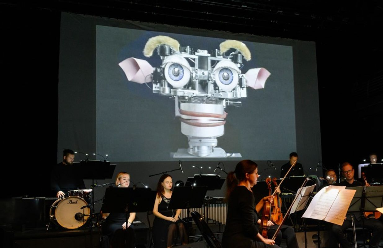 Steve Reich: Three Tales – Orchestr Berg, 9. listopadu 2022 (foto Karel Šuster)
