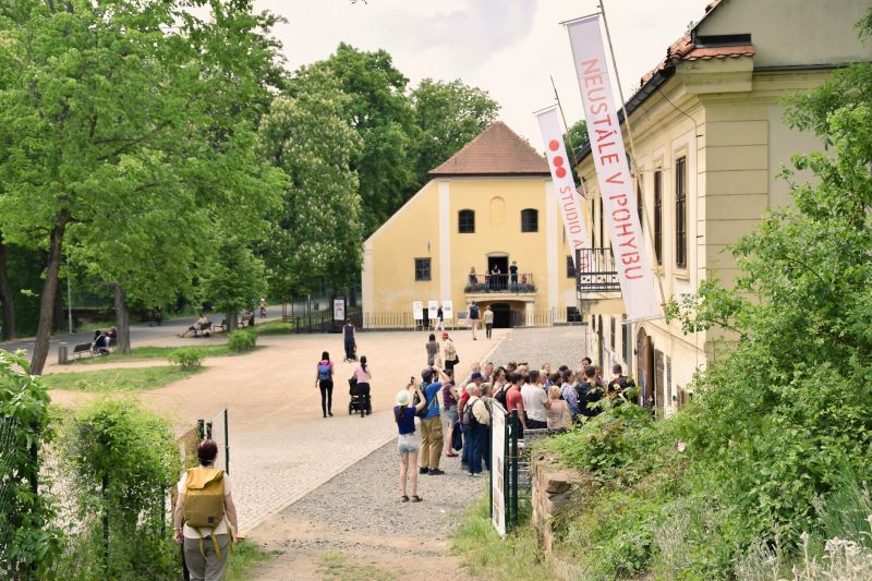 Studio ALTA, pohled na Pivovar (foto Simona Rybová)
