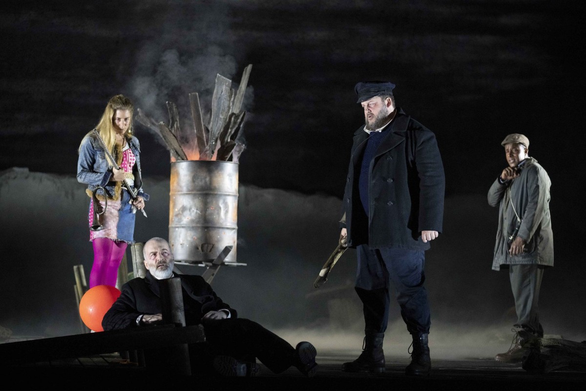 Ethel Smyth: The Wreckers – Lauren Fagan, Philip Horst, James Rutherford, Donovan Singletary, Glyndebourne 2022, 25. května 2022 (zdroj Glyndebourne, foto Richard Hubert Smith)