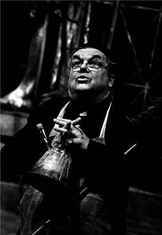 G.Puccini: Tosca - Karel Průša (Kostelník) - ND Praha 1980 (foto Jaromír Svoboda)