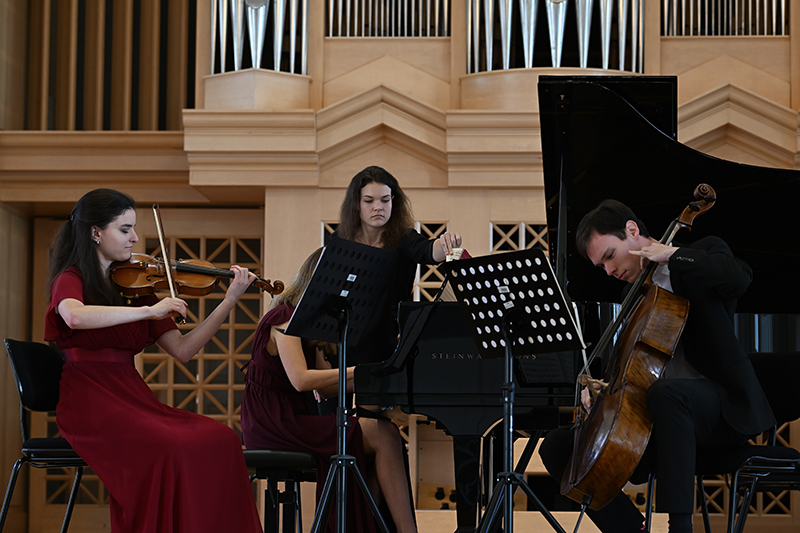 Soutěž Nadace Bohuslava Martinů 2022 – Trio Gaudium (foto Vilém Žák)
