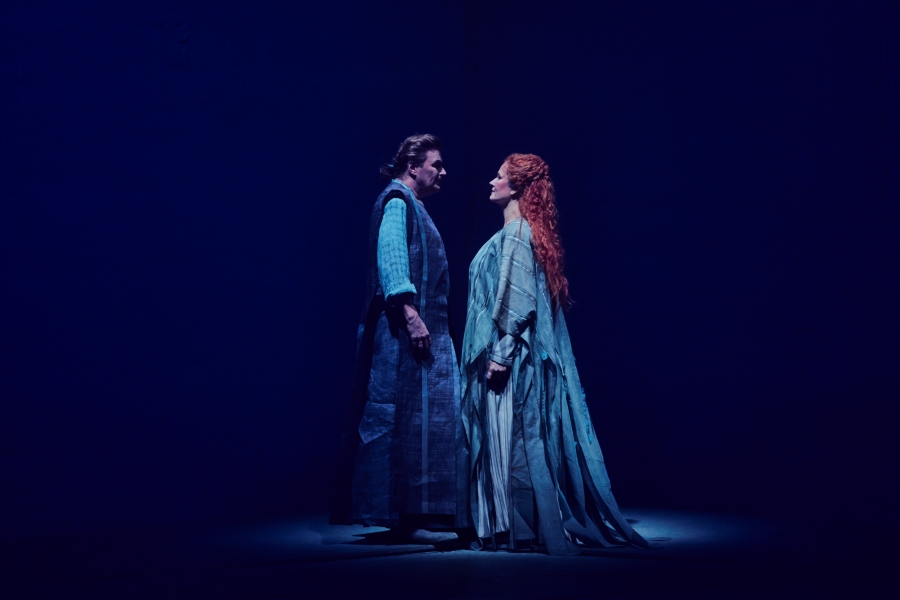 Richard Wagner: Tristan a Isolda – Klaus Florian Vogt , Camilla Nylund (zdroj Semperoper Dresden, foto Ludwig Olah)