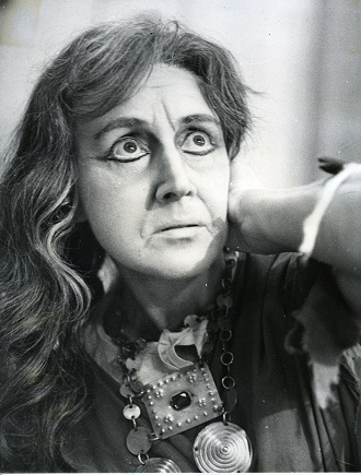 G. Verdi: Trubadúr - Jaroslava Sedlářová (Azucena) SND 1974 (foto archív SND)