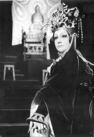 Giacomo Puccini: Turandot - Hana Svobodová-Janků (Turandot) - ND Brno 1968 (foto archiv ND Brno/R. Sedláček)