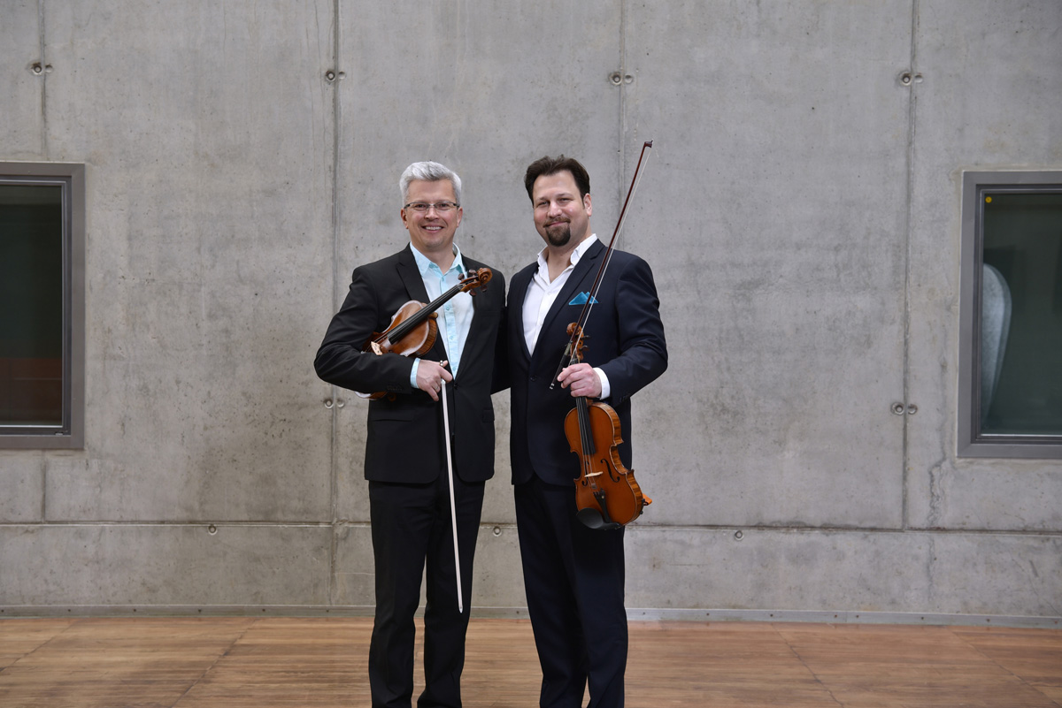 Vlastimil Kobrle a David Pokorný (foto Tomáš Vodňanský)