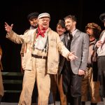 Moravské divadlo Olomouc – František Ferdinand Šamberk, Karel Hašler, Podskalák: Václav Morys, Tadeáš Hoza (uprostřed) (foto: Daniel Schulz)