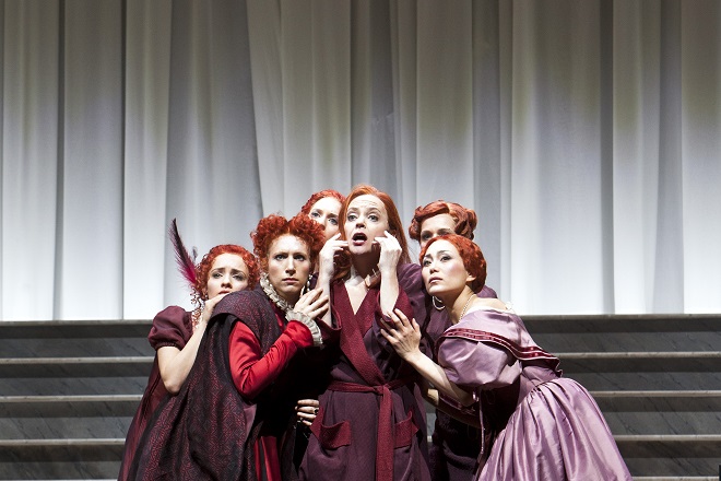 L.Janáček: Die Sache Makropulos - Deutsche Oper Berlin (foto Bernd Uhlig)