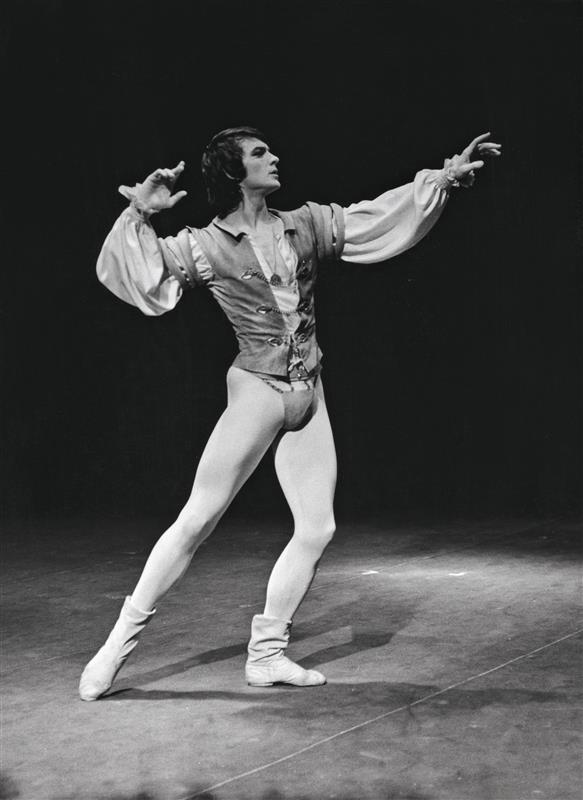 Vlastimil Harapes jako Romeo (foto Jaromír Svoboda, Archiv ND)