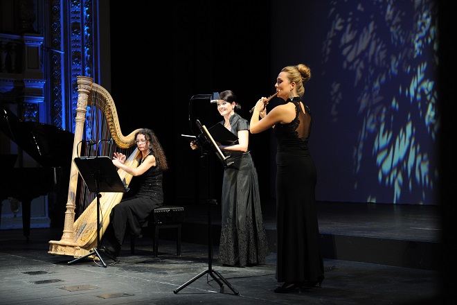 Voci da camera: Katarína Turnerová, Ľubica Vargicová, Jana Gazdíková - SND Bratislava 2015 (foto Alena Klenková)