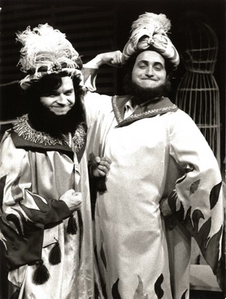 Wolfgang Amadeus Mozart: Così fan tutte - Ivan Kusnjer (Guglielmo) a Jozef Ábel (Ferrando) - Státní divadlo Ostrava (foto archiv NDM Ostrava/Josef Hradil)
