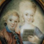 Wolfgang Amadeus Mozart a Maria Anna Mozart pravděpodobě kolem roku 1765 (autor Eusebius Johann Alphen / Creative Commons / Public Domain)