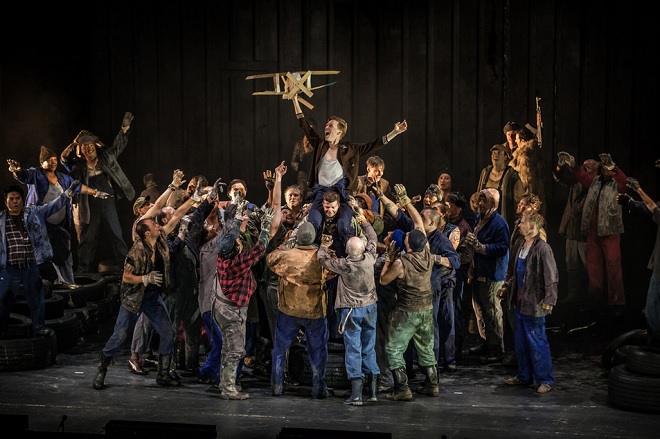 L. Janáček: Z mrtvého domu - Janáček Brno 2016 (foto © Janáčkova opera ND Brno / Jakub Jíra)