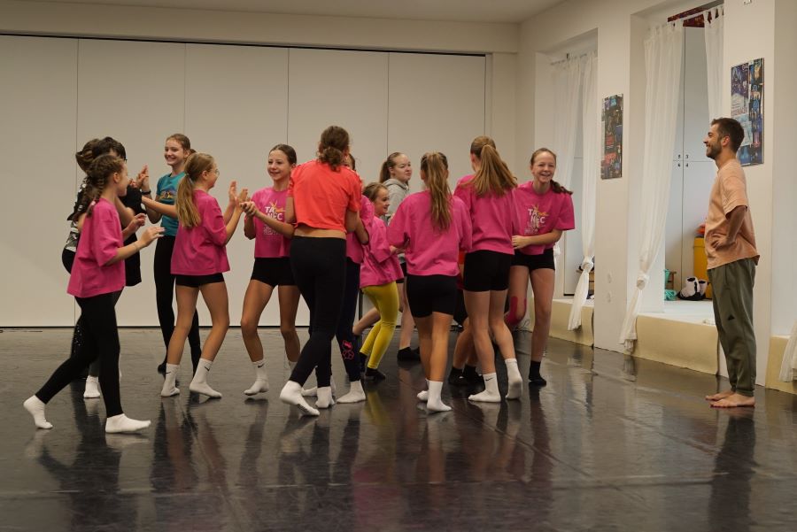 Z workshopů s Filipem Staňkem (foto Kamila Stolařová)