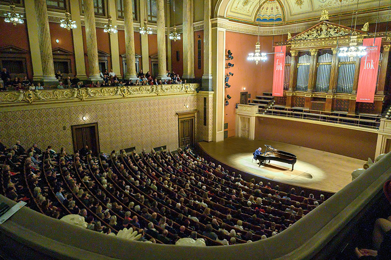 Garrick Ohlsson – klavírní recitál, 21. října 2023, Rudolfinum, Dvořákova síň (foto Petr Dyrc)
