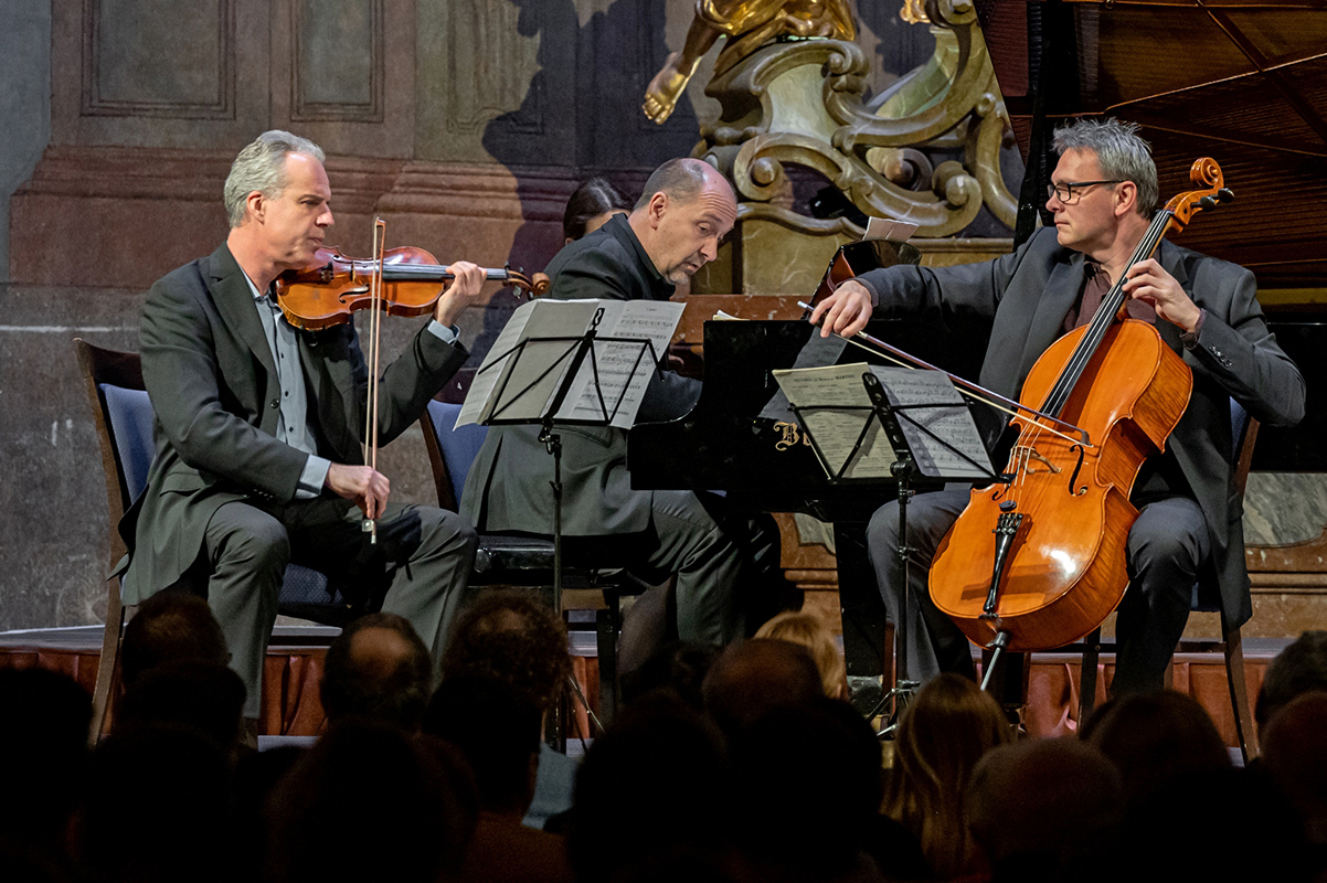 Trio Martinů, 21. února 2023 (foto Petr Dyrc)