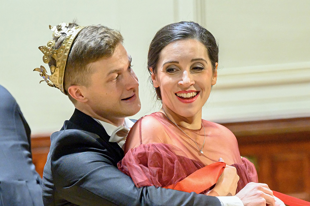 Gioacchino Rossini: Popelka, 8. prosince 2023, Smetanova síň, Obecní dům – Petr Nekoranec a Cecilia Molinari (zdroj Nachtigall Artists, foto Petr Dyrc)