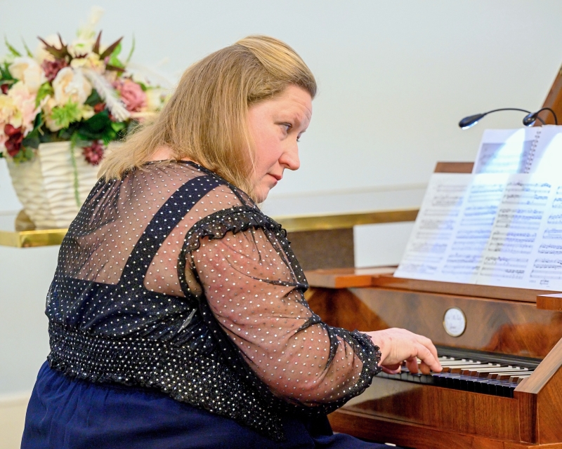 Musica Florea: Znamenitý klavírista Václav Jan Křtitel Tomášek – Petra Matějková, 11. ledna 2024, Vysočanská radnice, Praha (zdroj Musica Florea, foto Petr Dyrc)