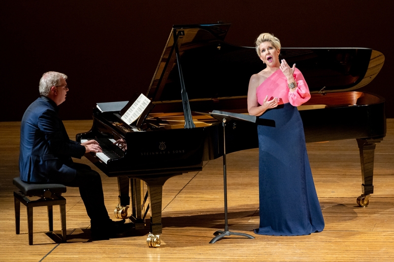 Nachtigall Artists, 13. června 2021: Craig Terry a Joyce DiDonato (foto Petr Dyrc)