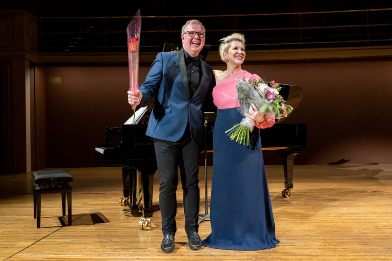 Nachtigall Artists, 13. června 2021: Craig Terry a Joyce DiDonato (foto Petr Dyrc)