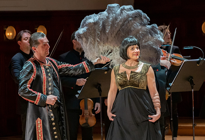 Cecilia Bartoli: Farinelli a jeho současníci, 7. května 2023 – Cecilia Bartoli, Les Musiciens du Prince a Gianluca Capuano (foto Petr Dyrc)