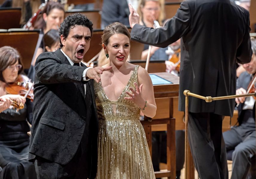 Rolando Villazón, Emily Pogorelc, 26. října 2022 (foto Petr Dyrc)