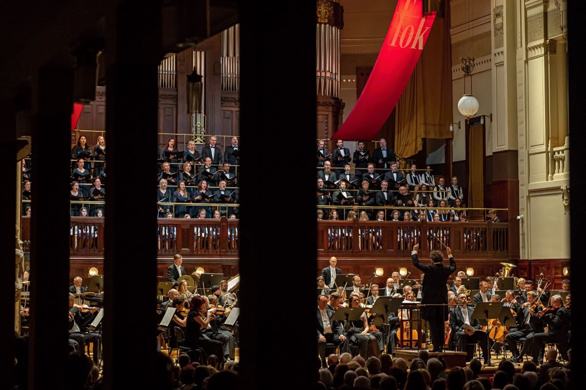 Symfonický orchestr hl. m. Prahy FOK, 14. června 2023 (zdroj Symfonický orchestr hl. m. Prahy FOK, foto Petr Dyrc)