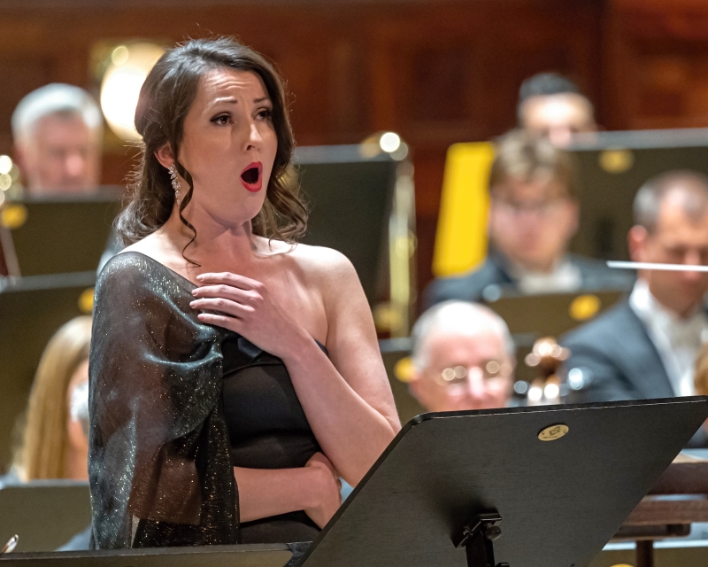 Slávka Zámečníková, 14. června 2023 (zdroj Symfonický orchestr hl. m. Prahy FOK, foto Petr Dyrc)