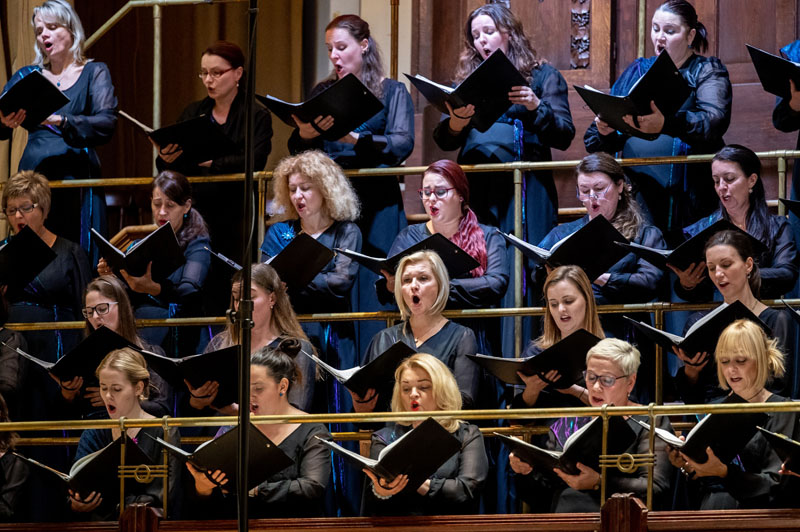 Felix Mendelssohn-Bartholdy: Eliáš, oratorium op. 70 – Symfonický orchestr hl. m. Prahy FOK, Český filharmonický sbor Brno (foto Petr Dyrc)