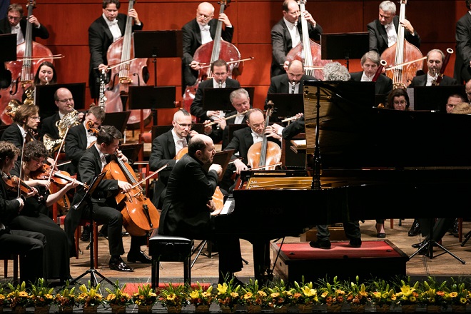 Závěrečný koncert - Kirill Gerstein, Česká filharmonie - Lípa Musica 2016 (foto © Lukáš Pelech)