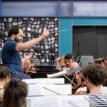 Petr Popelka, Symfonický orchestr Českého rozhlasu, zkouška orchestru 28. června, 2024 (foto Khalil Baalbaki)