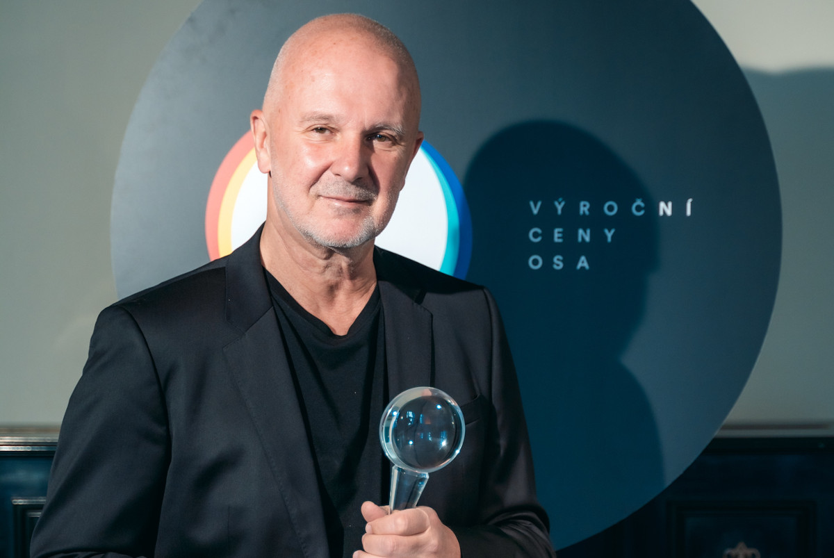 Ondřej Soukup - Výroční ceny OSA za rok 2020 (foto Petr Klapper)