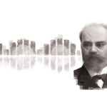 Google doodle připomínající 182. výročí narození Antonína Dvořáka (zdroj Kevin Laughlin)