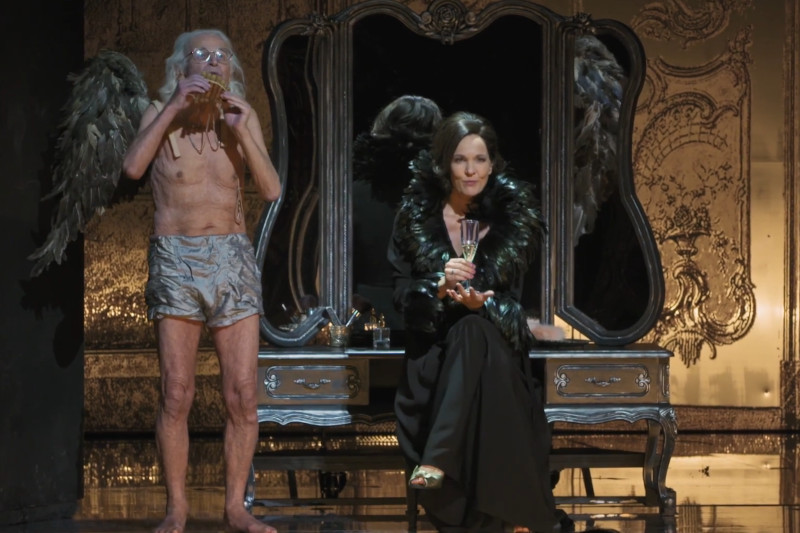 R. Strauss: Růžový kavalír - Ingmar Thilo a Marlis Petersen - Bayerische Staatsoper 2021 (foto Bayerische Staatsoper)